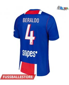 Günstige Paris Saint-Germain Lucas Beraldo #4 Heimtrikot 2026-27 Kurzarm